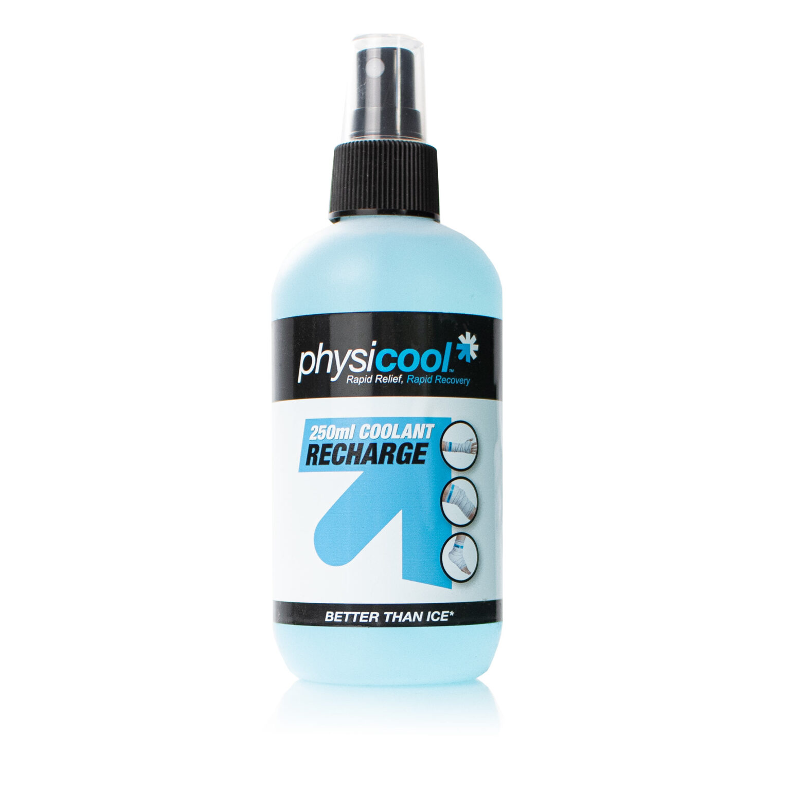 COOLANT UTÁNTÖLTŐ FOLYADÉK KRIO BANDÁZSHOZ – 250 ml Physicool kriofásli 2