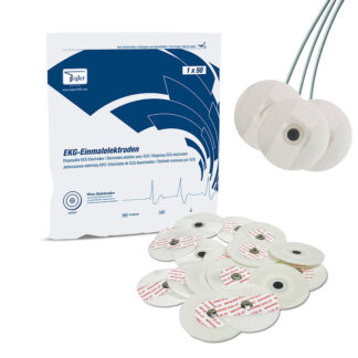 Egyszerhasználatos öntapadós textil EKG elektróda