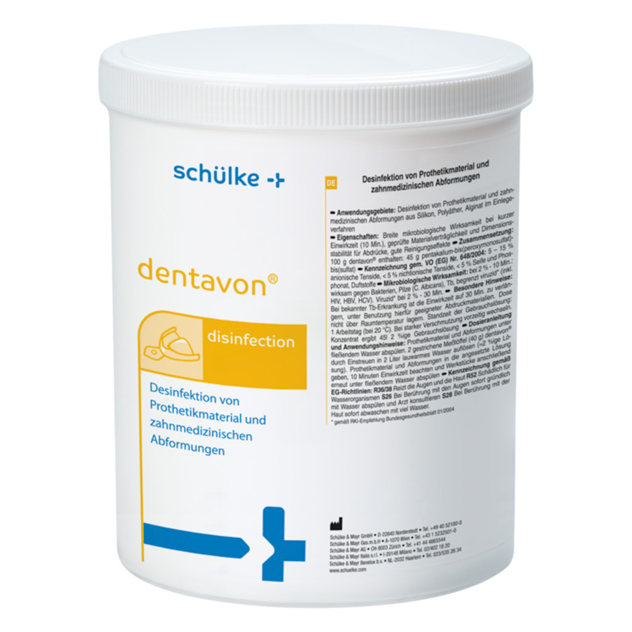 Schülke Dentavon 900 G – 4 darab Schülke fertőtlenítők 2