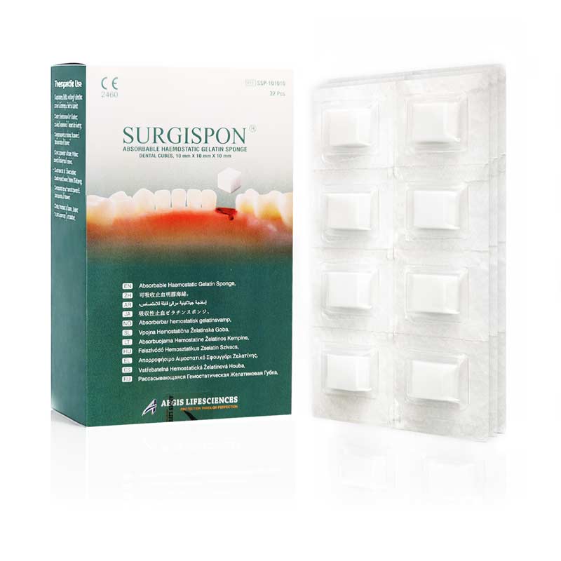 SURGISPON® Dental Cubes SURGISPON® Dental Cubes Vérzéscsillapító 2